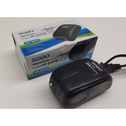Компрессор Sobo SB-8802, 2.5 вт, 3 л/м