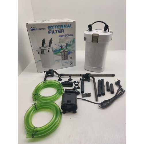 Внешний фильтр SUNSUN HW-504А, 15W, 800л/ч, до 200л