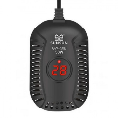 Нагреватель погружной Sunsun GW-50B, 50 Вт